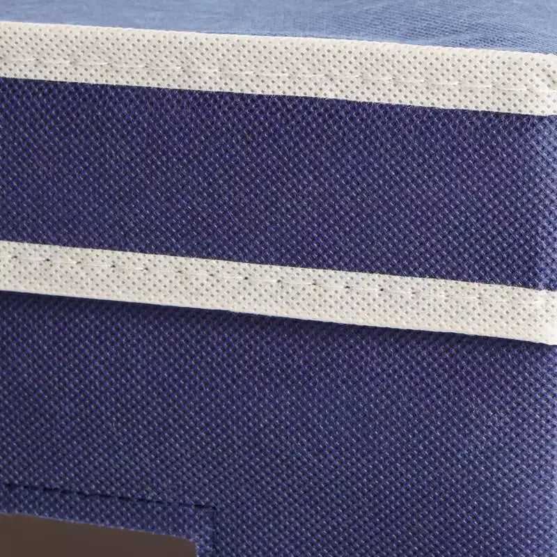 Lot de 3 bacs de rangement pliables en tissu, cubes et organiseurs avec poignées, paniers et boîtes pour étagères – 41,1 x 30,5 x 25,4 cm