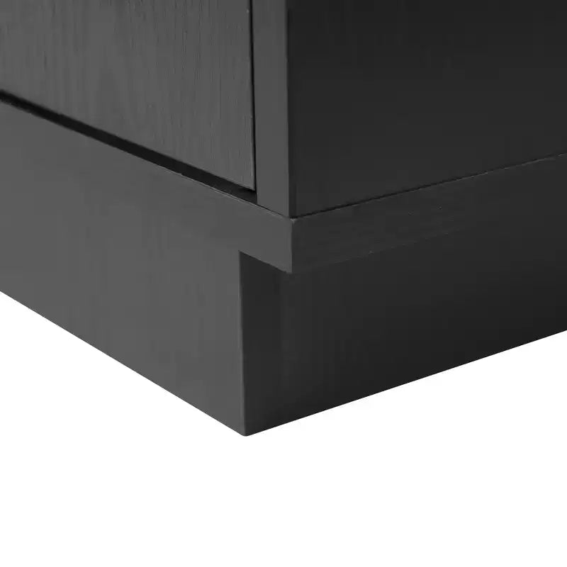 Meuble de rangement moderne, buffet avec 2 portes en acrylique, table console pour cuisine, salon, entrée, bureau